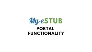 my estub portal functionality
